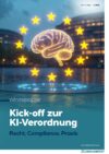 Cover Whitepaper "Kick-off zur KI-Verordnung"